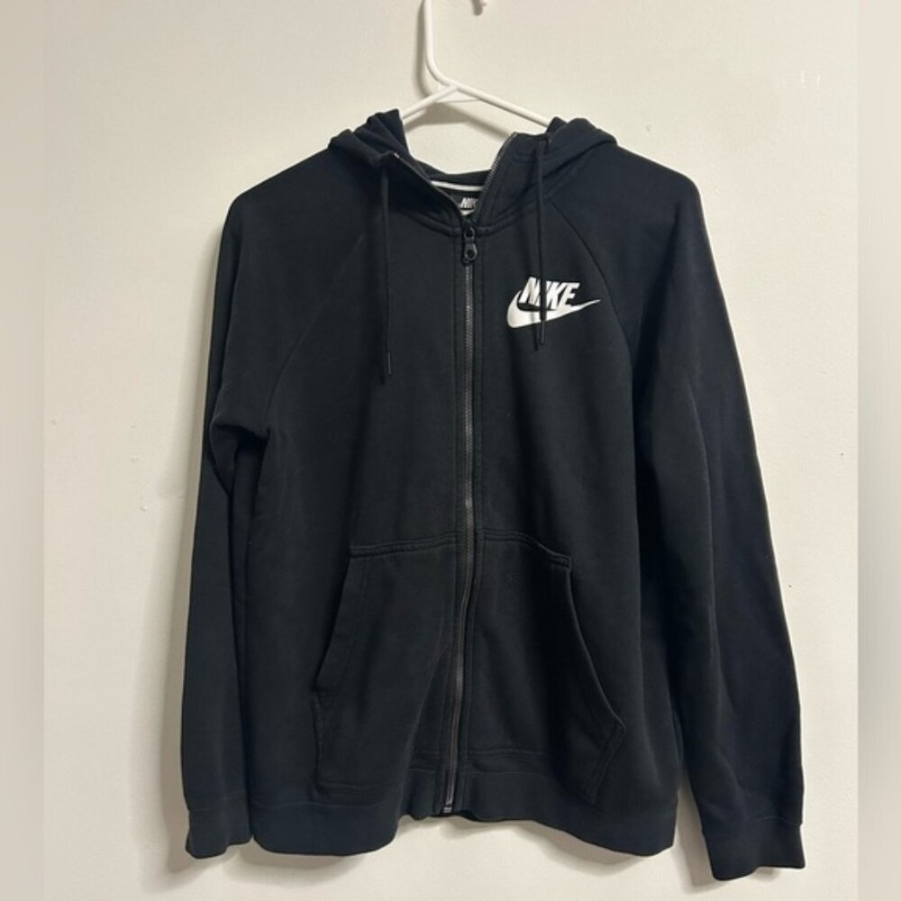 Nike Black Zip Up‎ Sweater